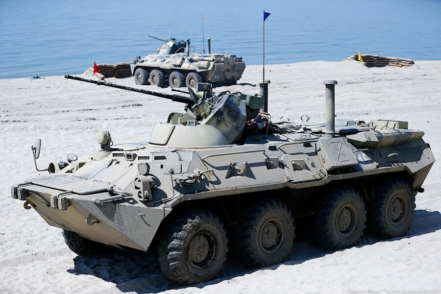 В Балтийске контрактник получил условный срок за утопленный БТР и гибель сослуживца