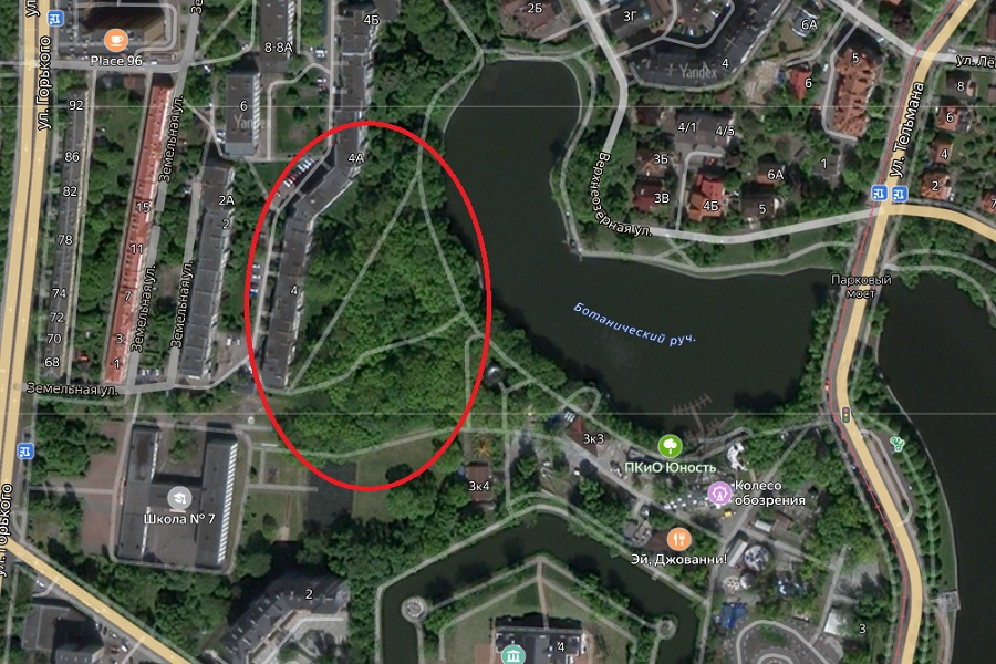 Горвласти выделили почти 7 млн рублей на мощение «народных троп» в сквере у Верхнего озера