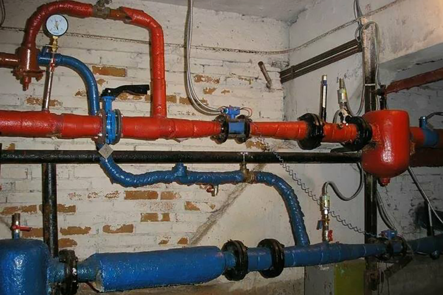 В Калининграде начали заполнять внутридомовые системы отопления