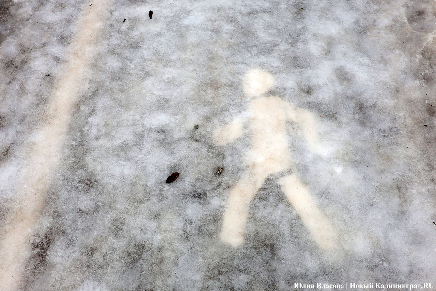 Чудеса эквилибристики и тонкости скольжения: как жители Калининграда передвигаются по тротуарам (фото)