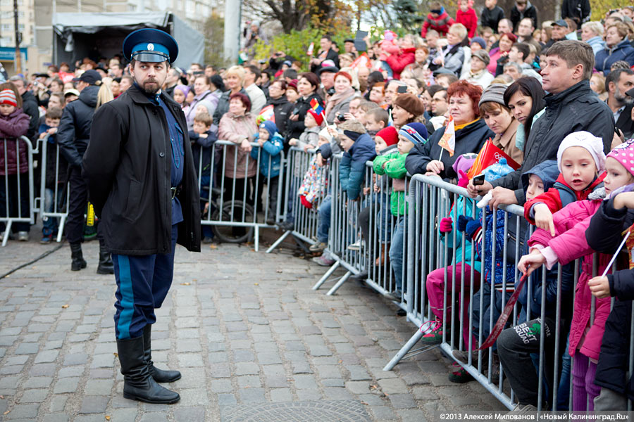 75 оттенков олимпийского: эстафета огня Олимпиады-2014 в Калининграде