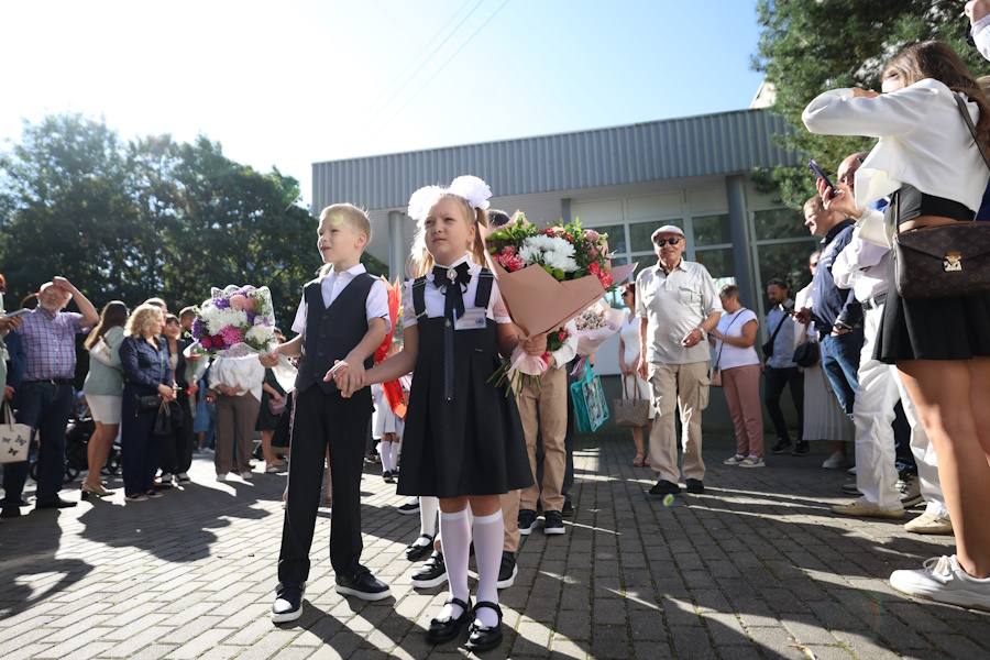 2 сентября: в школах Калининградской области прозвенел первый звонок