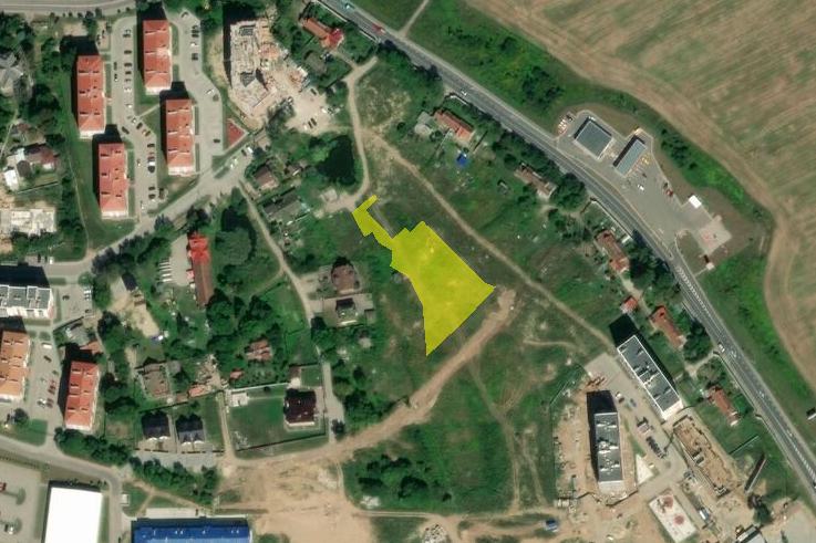 Участок, на котором появится жилой дом. Изображение: roscadastr.com