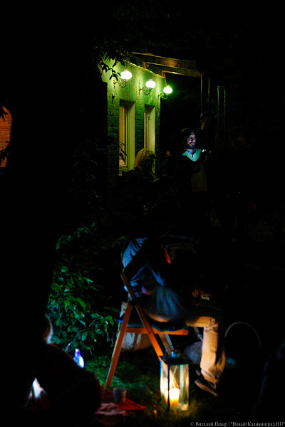 Вечерний Дьяков: как калининградский альтист устроил концерт на плоту (фото)