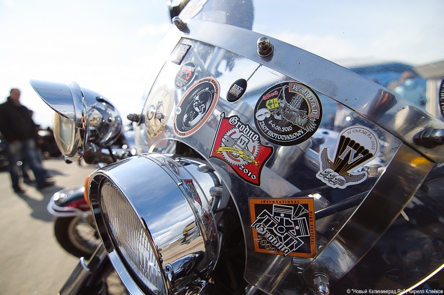 В Калининграде из-за мотопробега Harley-Davidson Club Russia перекроют улицы