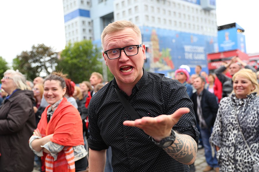 Усы победы: как Калининград болел и радовался за сборную России (фото)