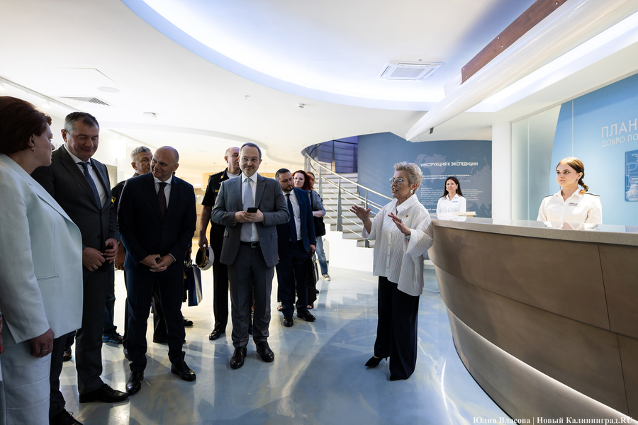 «Земля убывает»: как в Калининграде прошло официальное открытие «Планеты Океан»