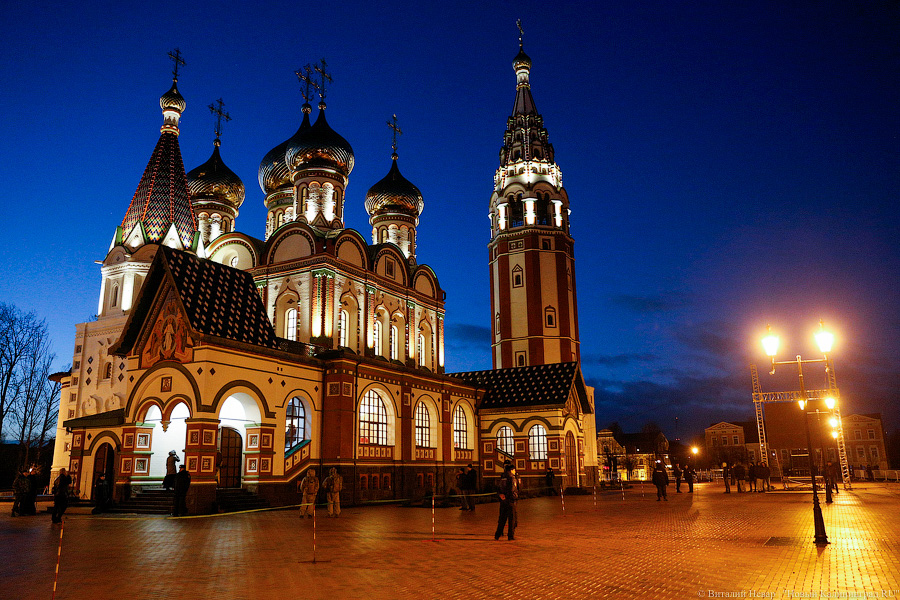 Орден для Николая: патриарх Кирилл освятил новый храм в Гусеве (фото)
