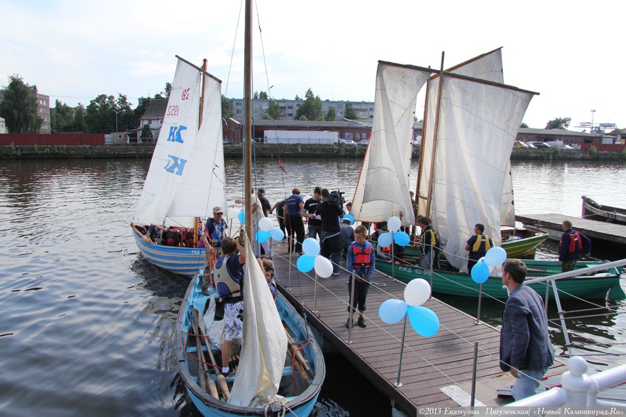 Весло и парус: юные капитаны вернулись из похода на ялах по акватории области 