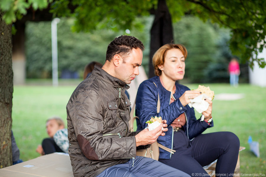 Кант был бы сыт: на острове стартовал «Street Food Weekend-2015»