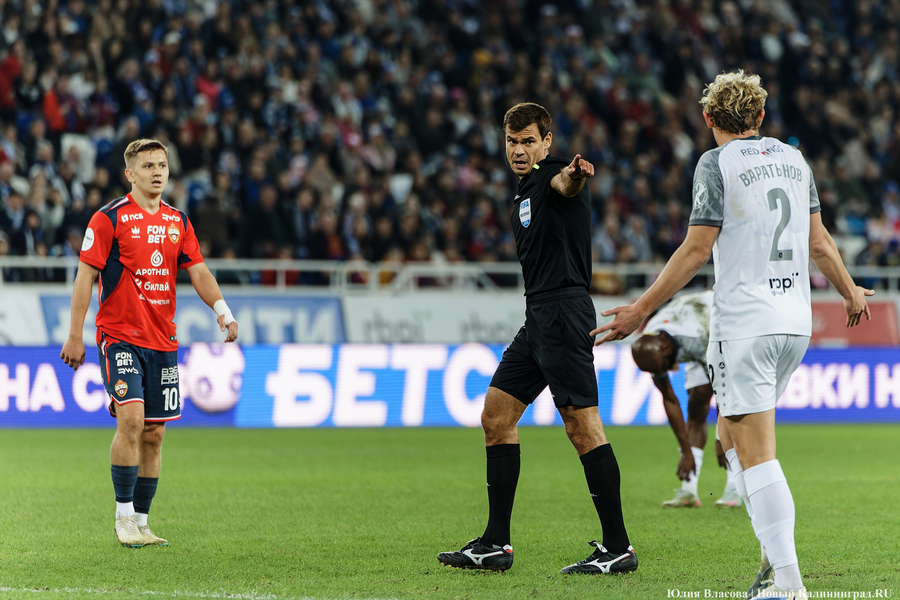 «Запредельный градус матча»: как прошла игра между «Балтикой» и ЦСКА (фото)