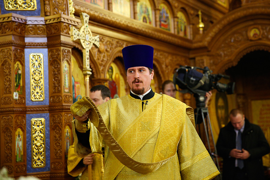 Орден за храм: что Патриарх шепнул на ухо Ярошуку на торжественной службе