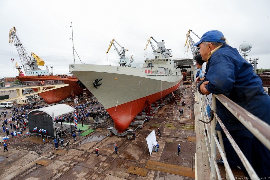 Отсутствие украинских двигателей задержало строительство калининградских фрегатов