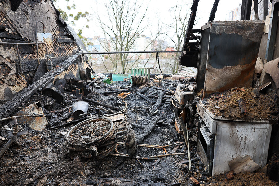 Чиновники мэрии не смогли обследовать половину квартир сгоревшего дома на Артиллерийской