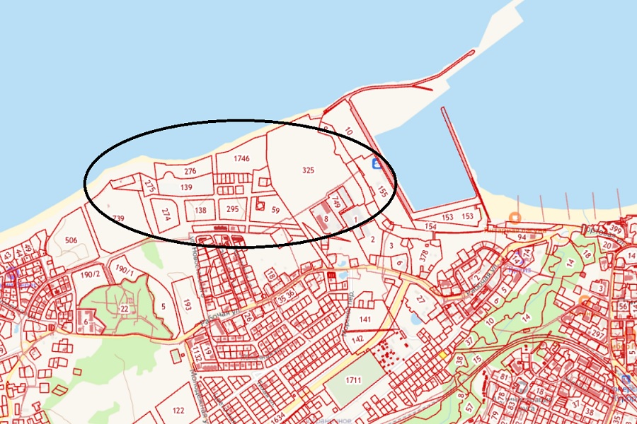 Прокуратура требует от властей Пионерского вновь рассмотреть представление о передаче области 7,8 га у моря