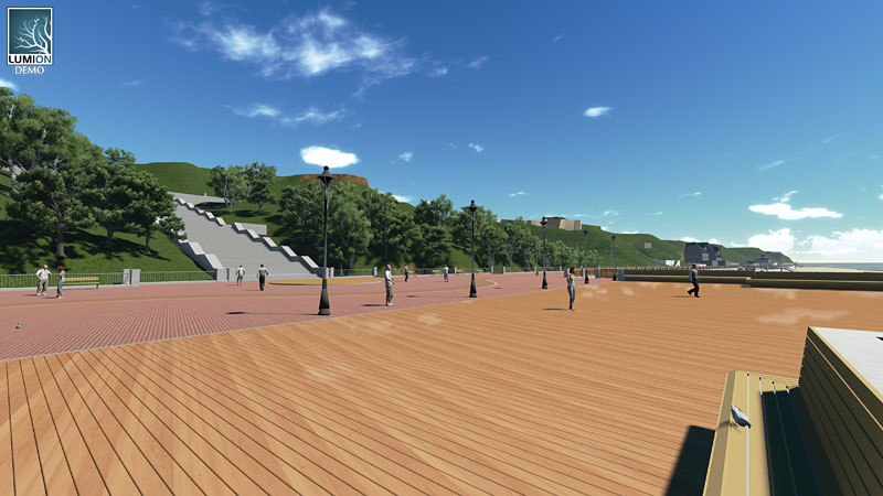 Башин заявил о строительстве нового променада в Светлогорске (фотогалерея)