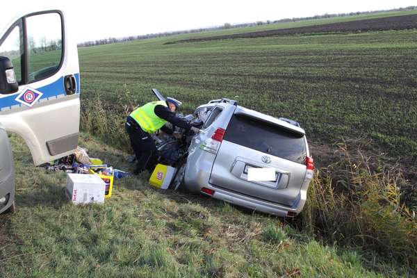 Под Эльблонгом разбился «Ленд Крузер» из Калининграда (фото)