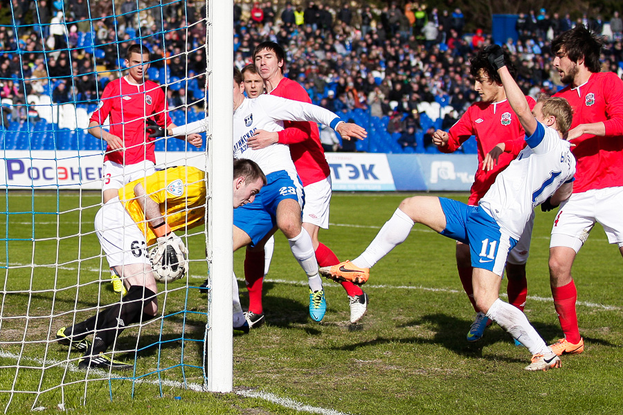 Удачный старт: «Балтика» начала сезон-2014 победой над «Спартаком» из Нальчика