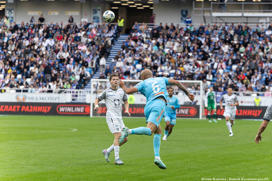 Ничья и второе место в РПЛ: как «Балтика» и «Зенит» сыграли в Калининграде (фото)