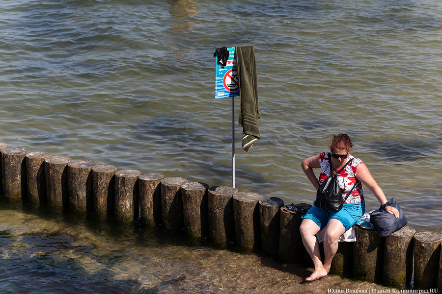 Опалённые солнцем: что происходит в Зеленоградске в рекордную жару (фото)