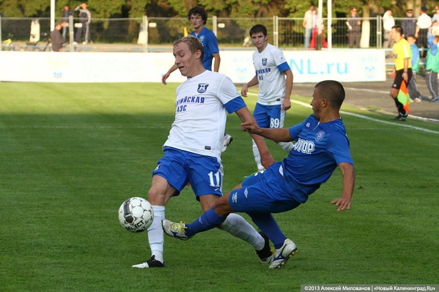 Очередное поражение: «Балтика» проиграла «Ротору» со счётом 0:2