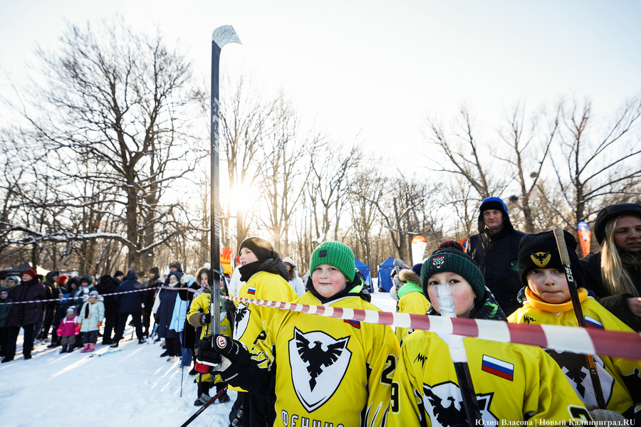 Игры при −20°C: как в Калининграде прошёл День зимних видов спорта