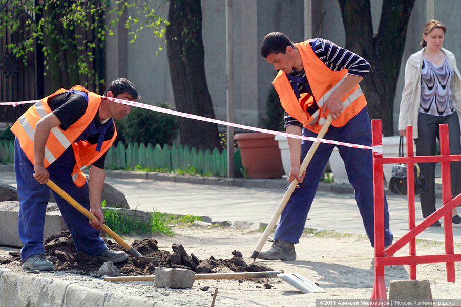 "Встать, ремонт идет!": фоторепортаж "Нового Калининграда.Ru"