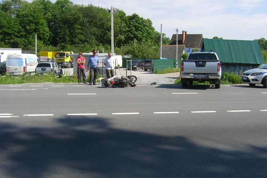 В Калининграде скутеристы устроили три ДТП (+фото)