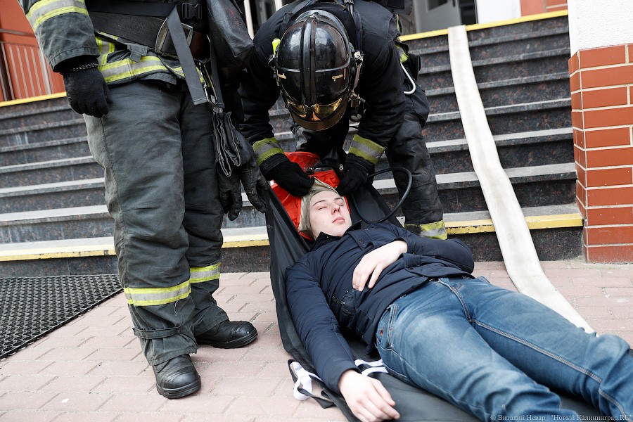 Полеты наяву: сотрудники МЧС «потушили» отделение микрохирургии глаза