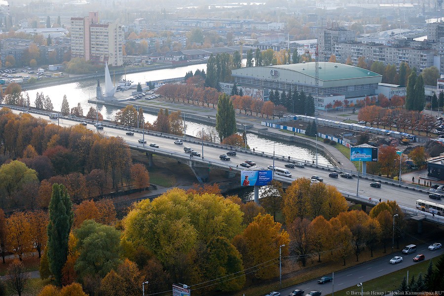 Мэрия: с конца недели в Калининграде по ночам начнут наносить дорожную разметку