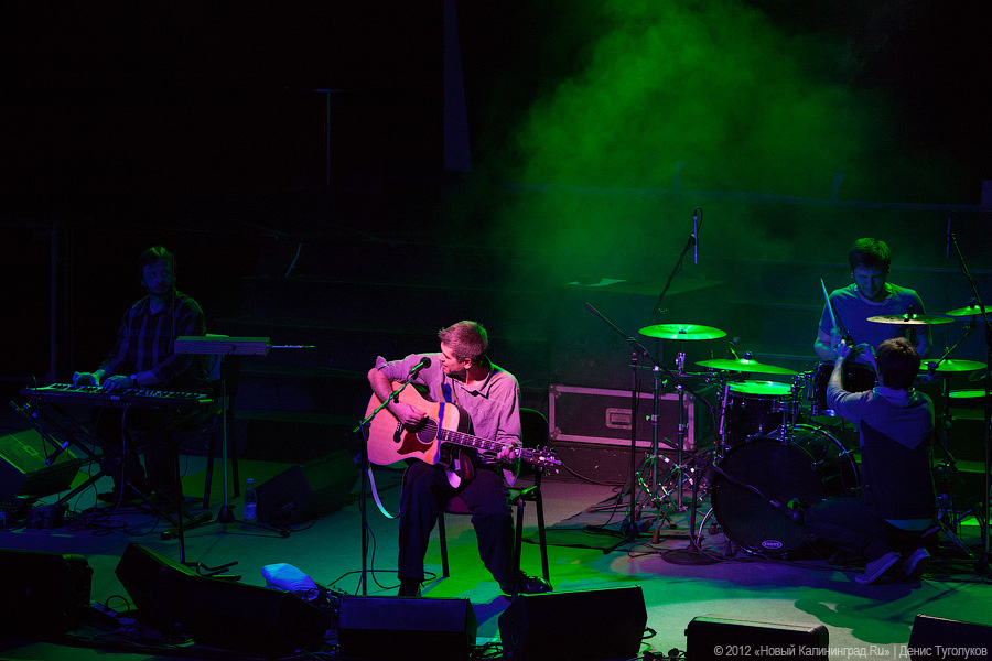 «Сидячий рок»: фоторепортаж с концерта группы «Сплин»