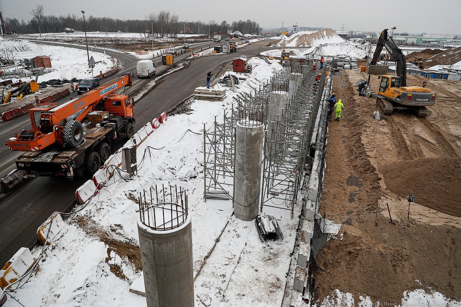 «Доехать за 5 минут»: как идет строительство Северного обхода (фото)