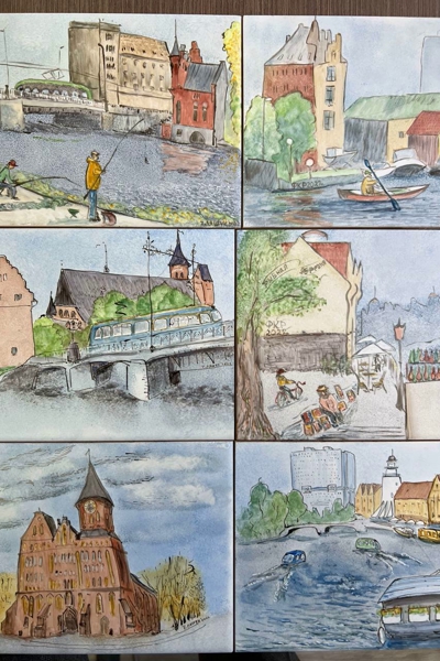 Подъезд бывшего сиротского приюта в Калининграде хотят украсить расписной плиткой (фото)