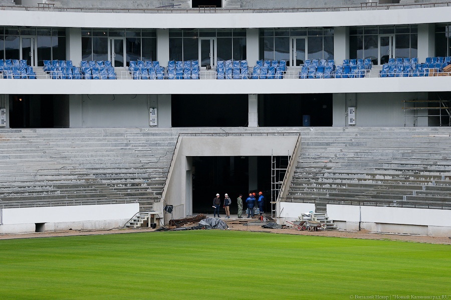Тонкая настройка: ФИФА проинспектировала строящийся стадион в Калининграде