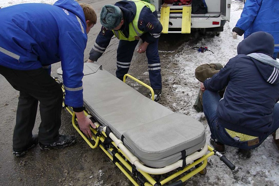 В Калининграде на пешеходном переходе сбит мужчина (+фото)