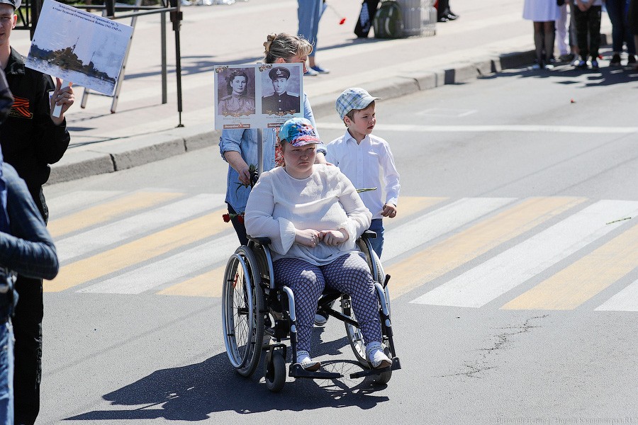 Ради мира на земле: шествие «Бессмертного полка» в Калининграде (фото)