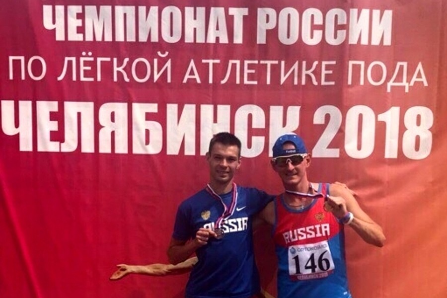 Дмитрий Горбач и Андрей Королев. Фото предоставлено министерством спорта Калининградской области. 