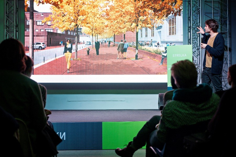 Антон Сагаль презентует концепцию благоустройства ул. Баранова