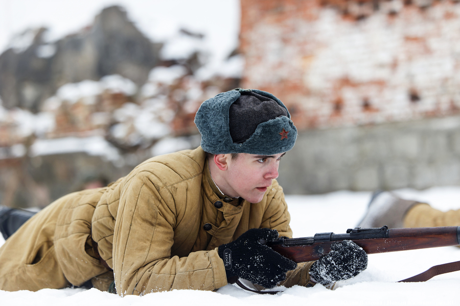 Ключ от железных ворот Кёнигсберга: как прошла реконструкция штурма Лабиау (фото)