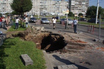 При разборе обвала на Шевченко обнаружилось немецкое строение
