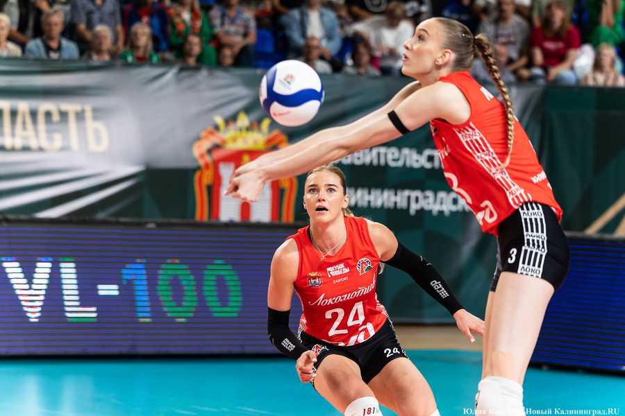 Первая победа в сезоне: в Калининграде «Локомотив» переиграл волейболисток из «Динамо-Краснодар» (фото)