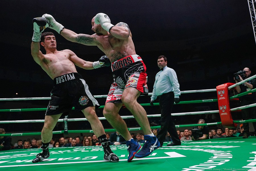 Раздельным решением судей: Чухаджян взял титул WBA International в Калининграде