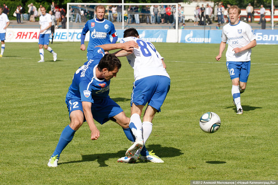 «Последний шанс»: фоторепортаж с матча «Балтика-Газовик»