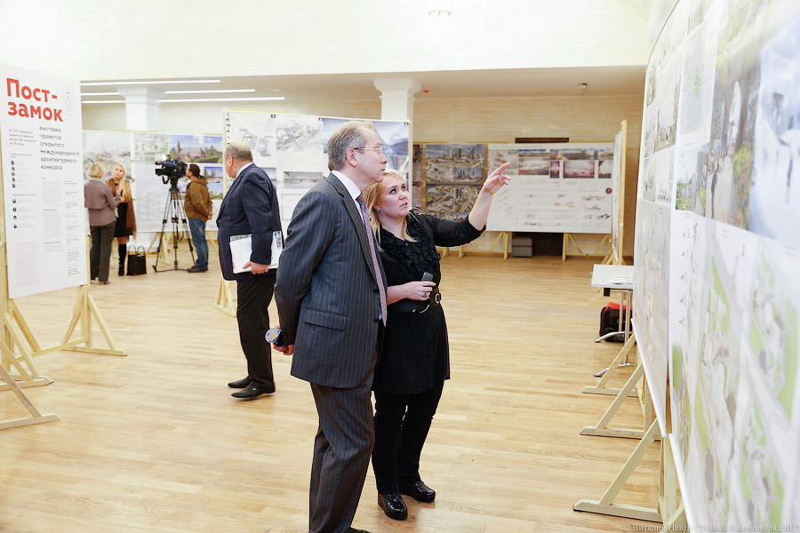 Чемпион по конкурсам: в Калининграде открылась выставка проектов «Пост-замка»