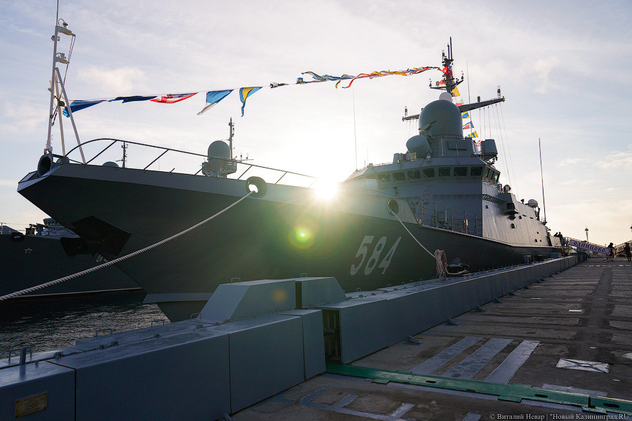 21 ноября: МРК проекта «Одинцово» перед церемонией поднятия Андреевского флага