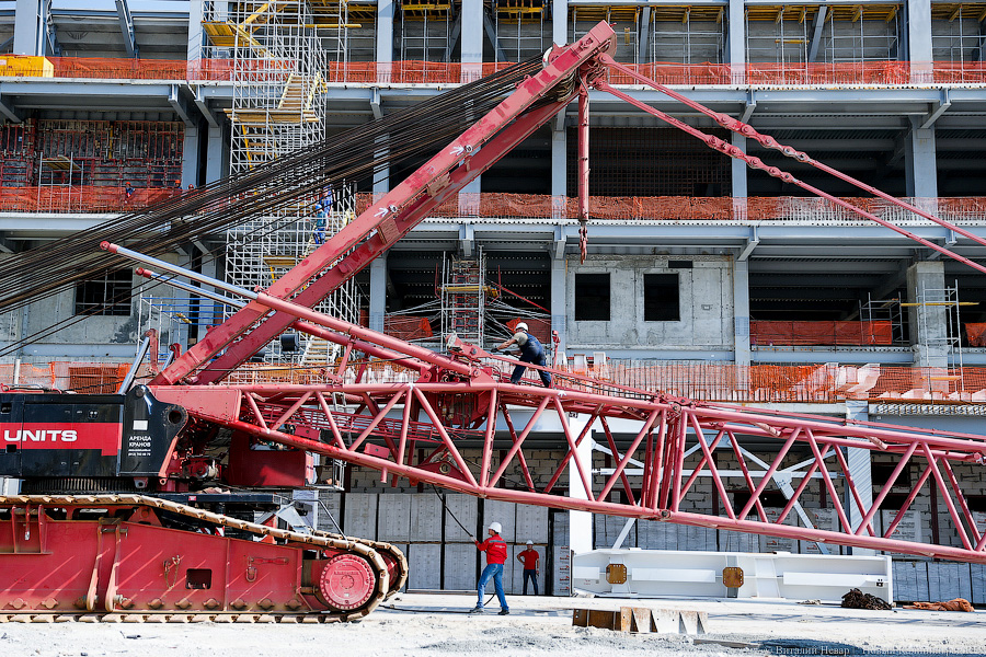 Жаркий визит: ход строительства объектов ЧМ-2018 проинспектировала FIFА
