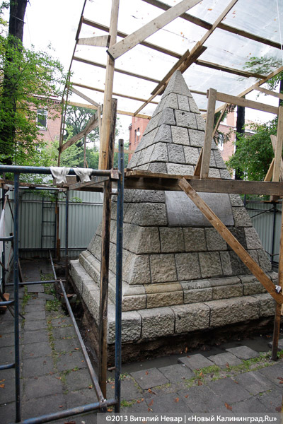 Памятник Первой мировой в Калининграде реставрируют специалисты из Питера (фото)