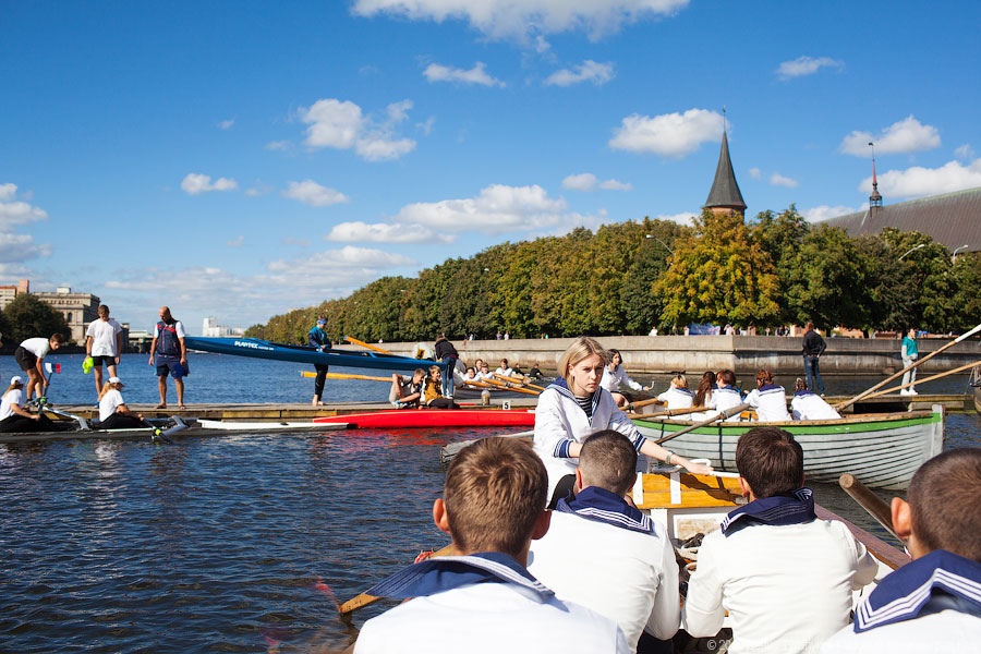 Суши весла!: в Калининграде состоялась международная «Прегельская регата»