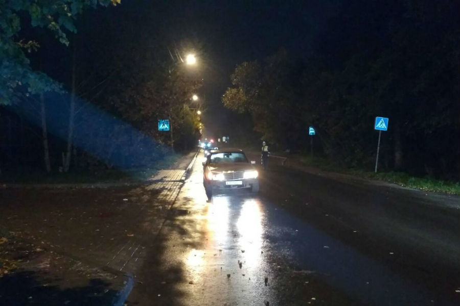 В Калининграде «Мерседес» насмерть сбил 75-летнюю женщину (фото)