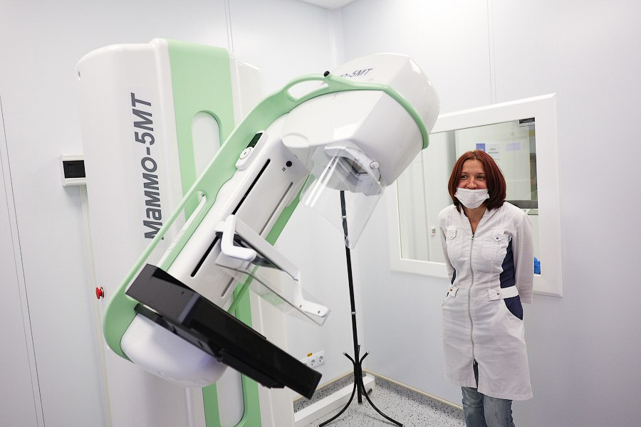 В новой поликлинике на Горького после открытия вышел из строя маммограф